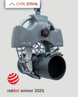 Carl Stahl Universalgreifer CSFR G2 150 erhält renommierten Red Dot Design Award