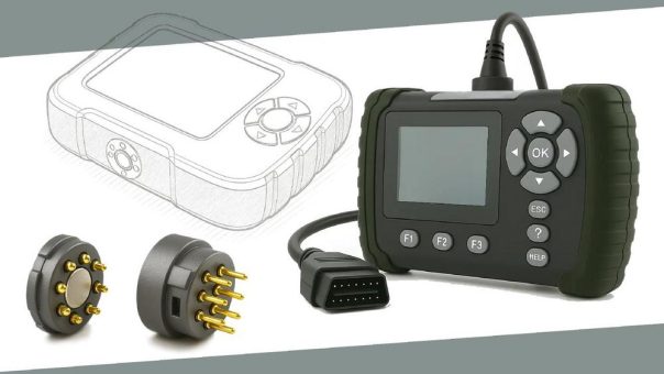 Designstudie: Magnetstecksystem für Analysegeräte