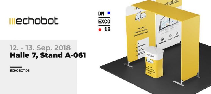 Bessere Geschäftsbeziehungen dank zuverlässiger Daten: Echobot auf der dmexco 2018