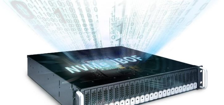 Bis zu 512 Gbit/s schnell: Neuer NVMe JBOF von Netstor