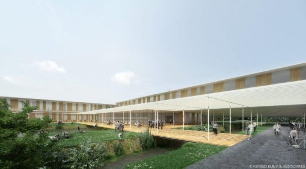 NPS®-Trägern und -Stützen von Tecnostrutture für neues Projekt von Kengo Kuma: Veterinär-Uni, Mailand