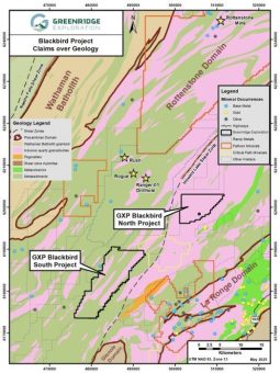 Greenridge Exploration gibt Explorationspläne 2025 für Projekt Blackbird im Norden von Saskatchewan bekannt