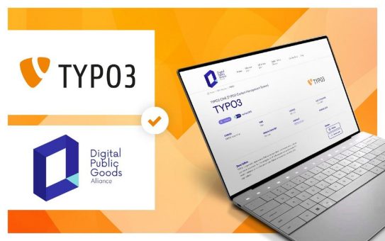TYPO3 als digitales Gemeingut (Digital Public Good) anerkannt