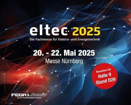 FEGA & Schmitt stellt auf der eltec 2025 in Nürnberg aus