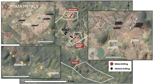Miata Metals gibt ein Update über das Bohrprogramm im Goldprojekt Sela Creek, Surinam