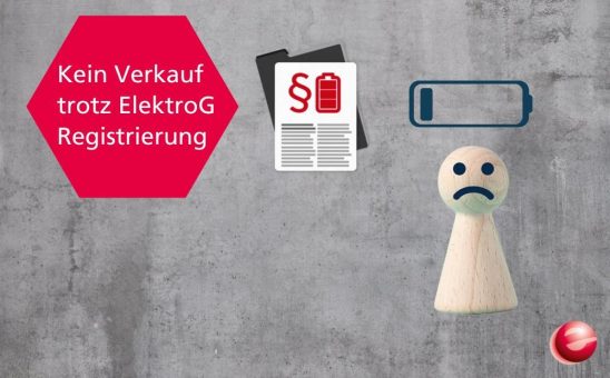Kein Verkauf trotz ElektroG Registrierung