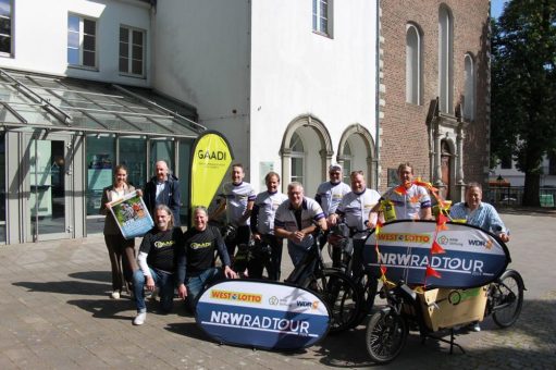 GAADI ist dabei NRW Radtour 2025