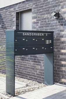 Freistehende Briefkastenanlagen – flexibel, sicher, langlebig | KNOBLOCH
