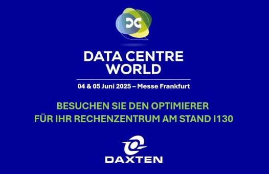 Daxten stellt auf der Data Centre World 2025 in Frankfurt aus