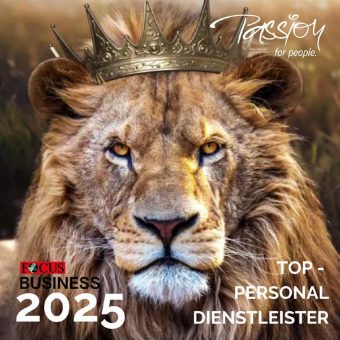 Passion for People als Top Personaldienstleister 2025 in den Kategorien Executive Search und Professional Search ausgezeichnet