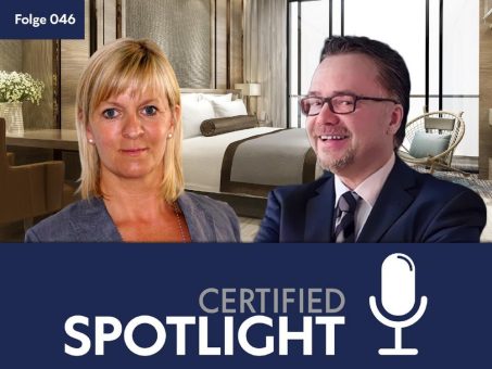 Folge 46 des Certified Spotlight Podcasts: Sandra Gerdom über 20 Jahre Certified-Erfahrung, Hygienestandards in der Hotellerie