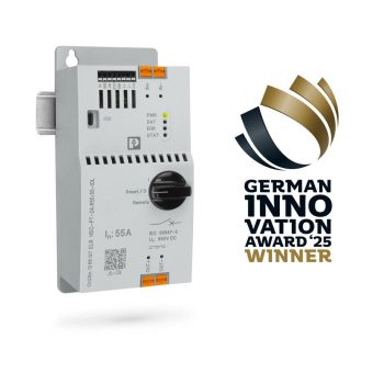 Multifunktionaler DC-Leistungsschalter mit dem German Innovation Award 2025 ausgezeichnet