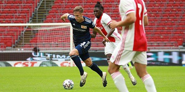 Remis in Amsterdam: Union und Ajax trennen sich mit 2:2