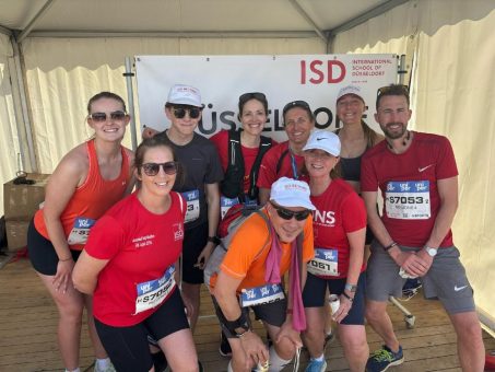 Erstmals Teilnahme der International School of Düsseldorf am Düsseldorf-Marathon: Ein Zeichen für Vielfalt, Durchhaltevermögen und Gemeinschaft