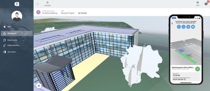 Optimale Kontrolle über den Baufortschritt –  NOVA Aufmaß App mit BIM Integration
