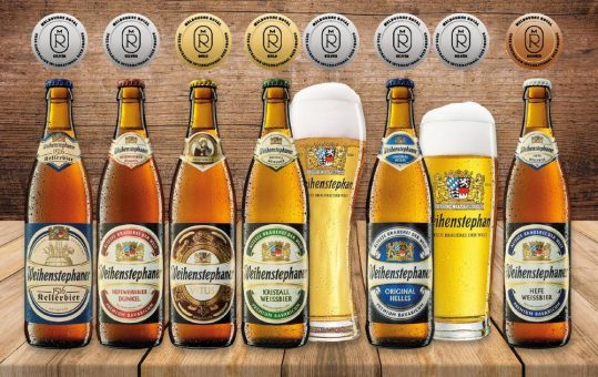 Die beste große internationale Brauerei: Höchste Ehren für die Bayerische Staatsbrauerei Weihenstephan
