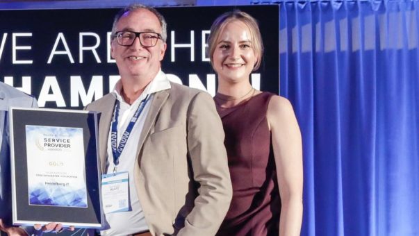 Heidelberg iT mit Service Provider Award in Gold ausgezeichnet