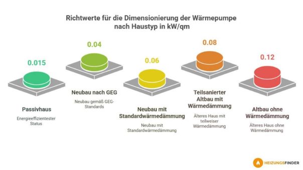 Die richtige Leistung für Ihre Wärmepumpe