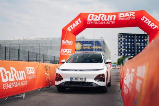 XPENG ist neuer Kompetenzpartner der B2Run Firmenläufe