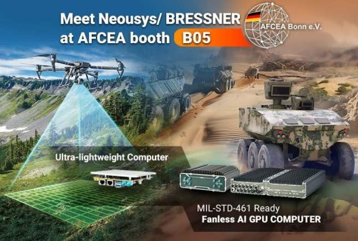 Neousys und BRESSNER stellen 2025 auf der AFCEA-Fachausstellung wasserdichte KI-GPU-Computer der nächsten Generation vor