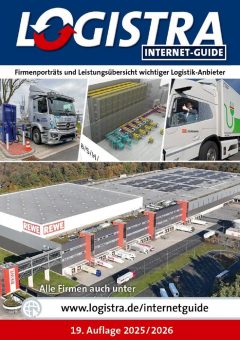 Effizient finden statt lange suchen: LOGISTRA Internet-Guide 2025 ist erschienen
