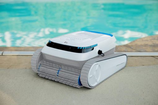 AGT Akku-Poolreiniger PRR-120 für Boden & Wände, Poolsauger, bis 120 Minuten, 100 m²