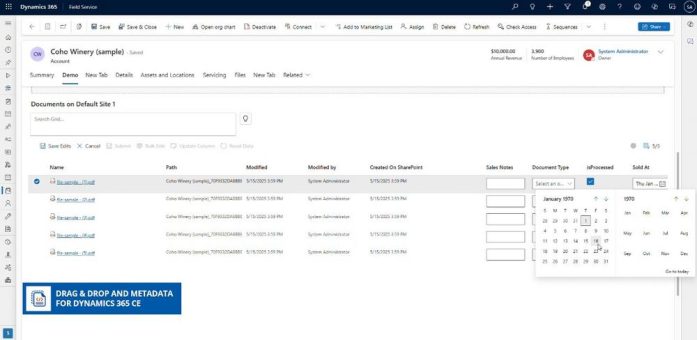 Offizieller Produktstart: Dynamics 365 CE-Nutzer profitieren von Connecting Softwares „Drag & Drop and Metadata“-Lösung