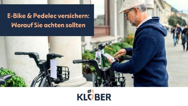 Versicherungsschutz für E-Bikes und Pedelecs