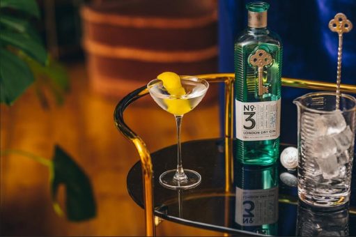 No.3 London Dry Gin feiert Martini-Monat in acht deutschen Bars
