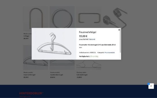 CNC-Biegetechnik zum Anfassen: Qualitätsmuster jetzt online bestellen