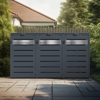 Mülltonnenboxen als stilvolle Lösung für jeden Garten