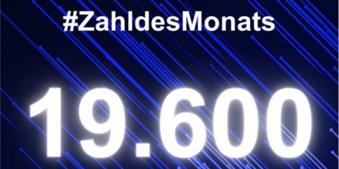 #ZahldesMonats: 19.600