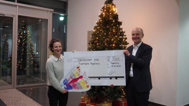 GETEC spendet 5.000 Euro an das Kinderhospiz Magdeburg