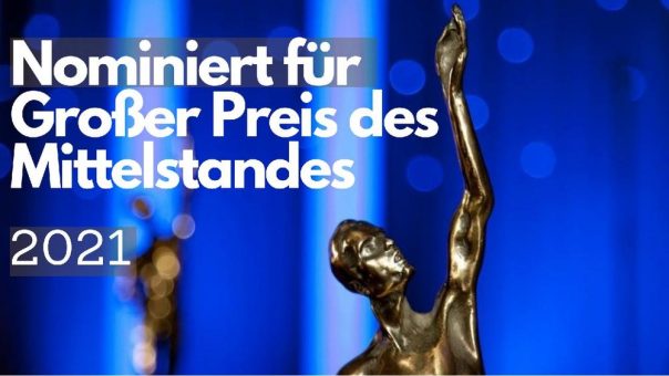 SMINNO nominiert zum „Großen Preis des Mittelstandes“ 2021    ­ ­