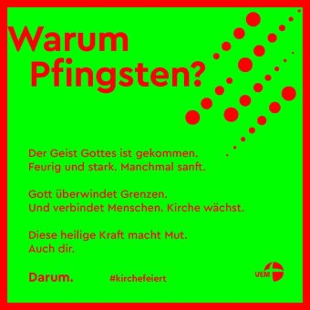 Pfingsten 2025: VEM ruft zur Erneuerung durch den Heiligen Geist auf