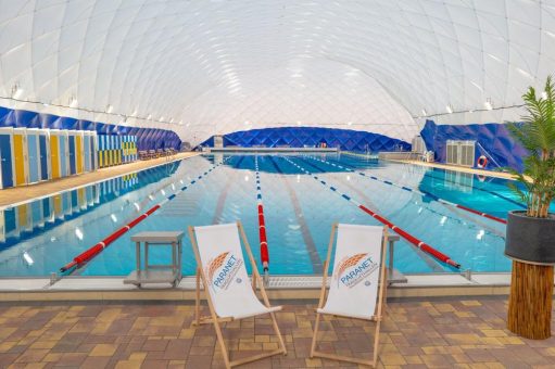 Ganzjahreslösung für mehr Schwimmflächen: Traglufthalle in Nieder-Eschbach setzt neue Maßstäbe