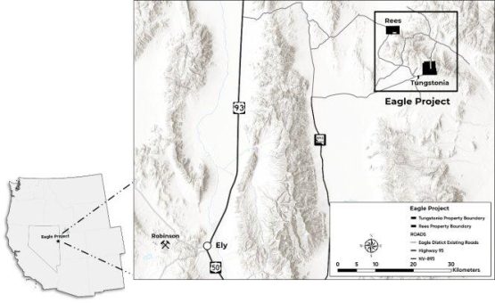 Ridgeline Minerals verkauft Projekt für Wolfram und kritische Metalle an Midasco Capital Corp.