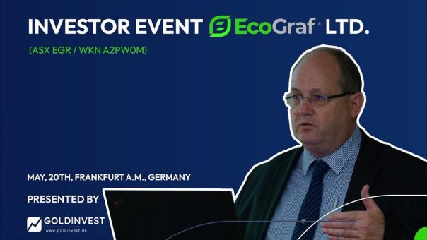 EcoGraf in Frankfurt – MD Andrew Spinks über die Fortschritte seiner Graphitfirma