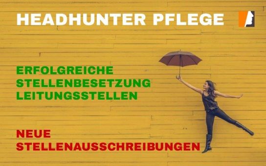 Headhunter Pflege besetzen Leitungspositionen – neue PDL-Mandate für Kontrast Personalberatung GmbH