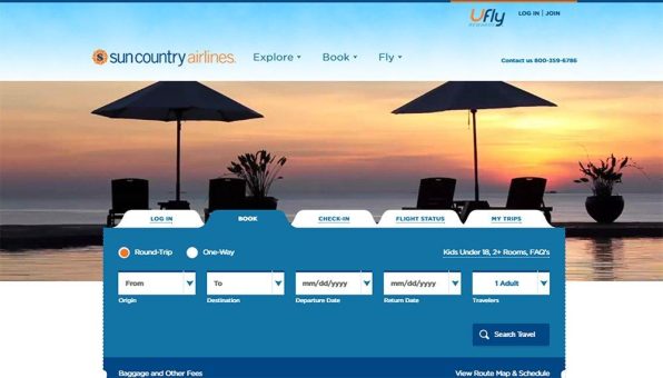 ISO Software Systems Inc. launcht Suncountry.com