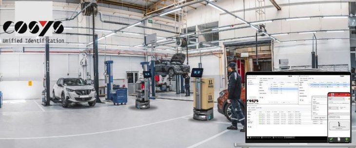 Automatisierter Materialfluss in der KFZ-Werkstatt