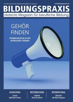 Feedback in der Ausbildung – in Präsenz und auf Distanz