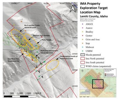 American Tungsten Corp. identifiziert mehrere Explorationsziele bei Mine Ima und stellt Update hinsichtlich seines technischen Berichts bereit