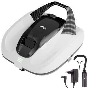 AGT Kabelloser Akku-Poolreiniger-Roboter PRR-85, bis 100 Min. Laufzeit, bis 85 m²