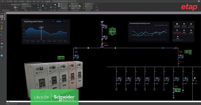 ETAP und Schneider Electric präsentieren weltweit  ersten digitalen Zwilling zur Simulation des  Energiebedarfs von KI-Fabriken – vom Netz bis  zur Chipebene mit NVIDIA Omniverse