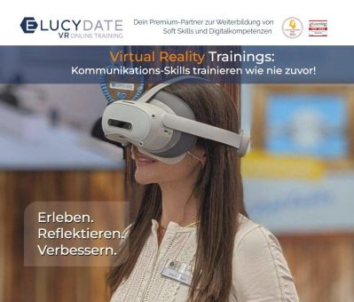 ELUCYDATE goes VR: Virtuelle Realität eröffnet neue Lernwelten
