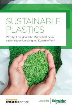 Sustainable Plastics: Schneider Electric und Handelsblatt Research Institute präsentieren exklusive Ufrage zum nachhaltigen Umgang mit Kunststoffen