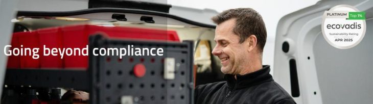 Toyota Material Handling Europe erhält zum sechsten Mal in Folge die EcoVadis-Platinmedaille