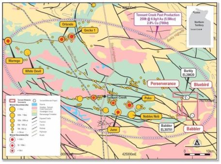 Tennant Minerals: Vielversprechendes Gold-Kupfer-Ziel im Projekt Barkly entdeckt