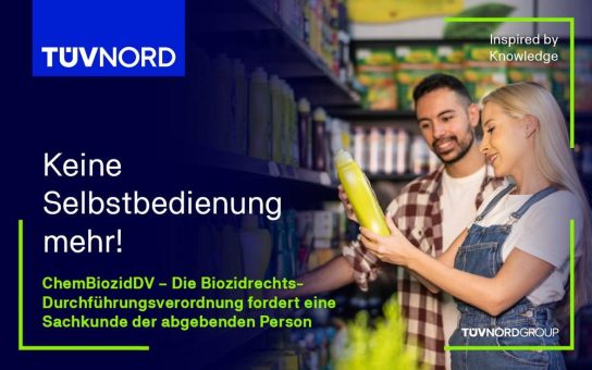 Keine Selbstbedienung mehr!  –  Bleiben Sie auf dem neuesten Stand der Chemikalienvorschriften!